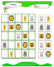 Sudoku Çocuk Bulmacaları